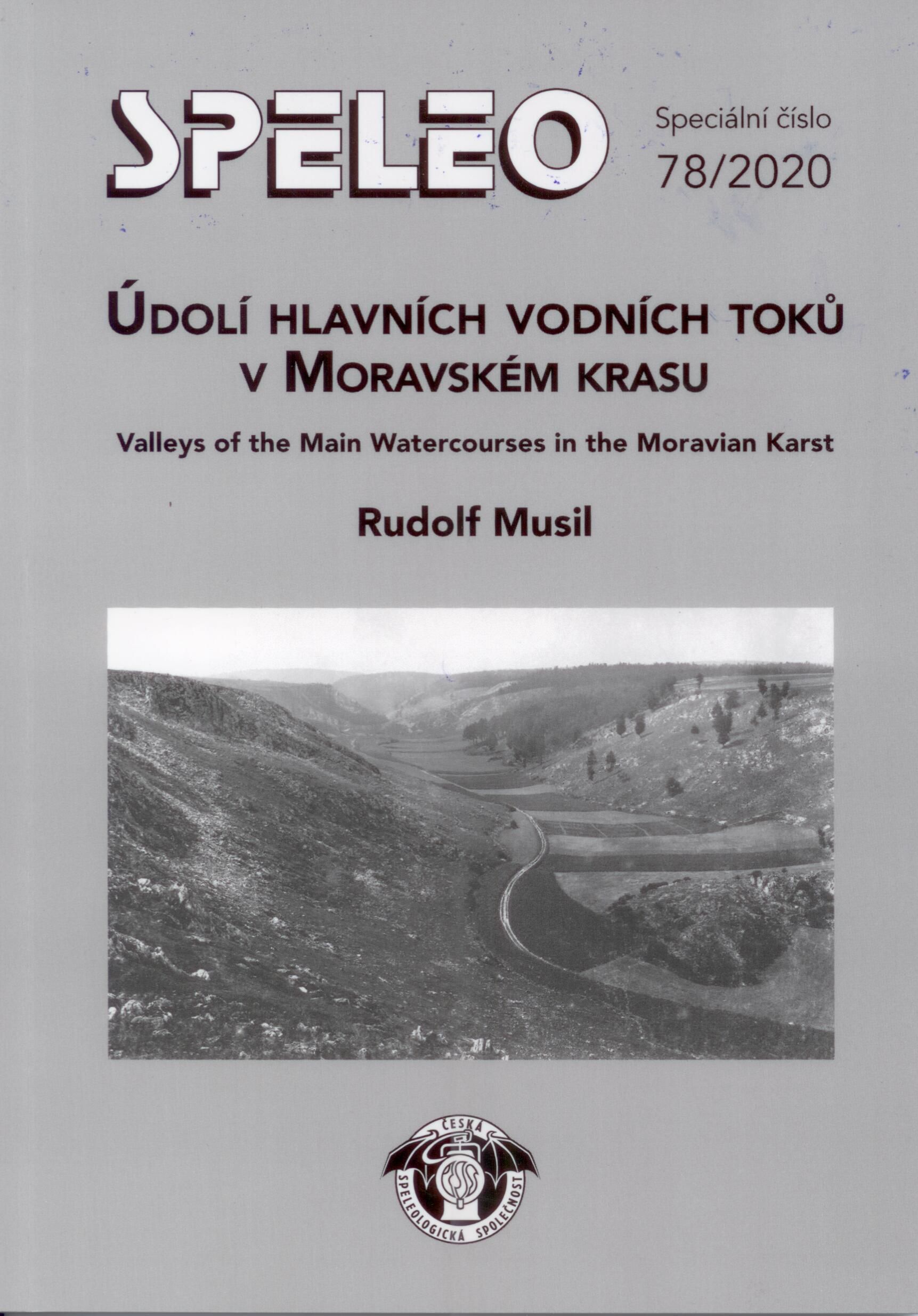 Údolí hlavních vodních toků v Moravském krasu