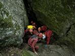 Stáž SSF - asistence postiženému při nehodách v podzemí (Moravský kras)